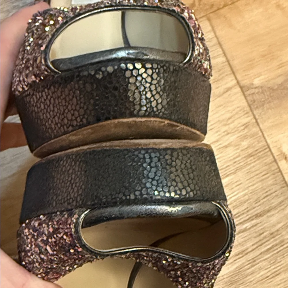 Jimmy Choo Cosmic Glitter Pumps - Picture 15 of 16